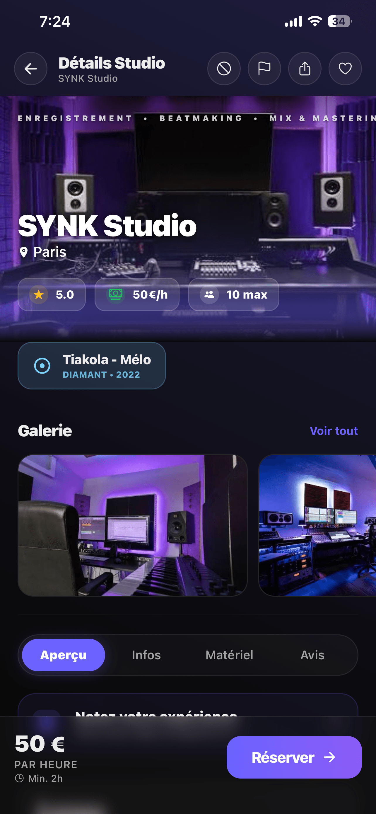 Profil studio